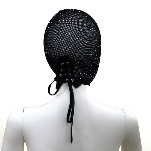 Kiotos - Diamonds Lace Hood - Black photo