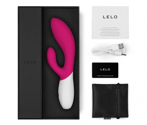 Lelo - Ina Wave 2 G點&陰蒂兔仔按摩棒 - 粉紅色 照片