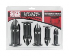 Size Matters - Anal Dilators 後庭塞 - 5件裝 - 黑色 照片