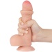 Lovetoy - 7" Sliding Skin Dildo - Flesh photo