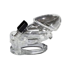 Locked in Lust - Vice Standard Chasity Cage - Clear photo