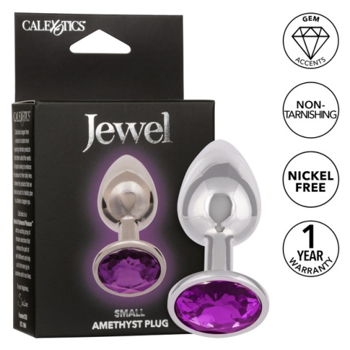 CEN - Jewel Amethyst Anal Plug S - Purple photo