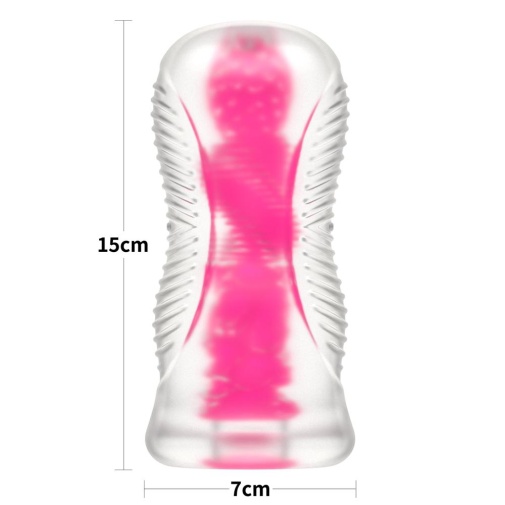 Lovetoy - 6" 螢光 自慰器 - 粉紅色 照片