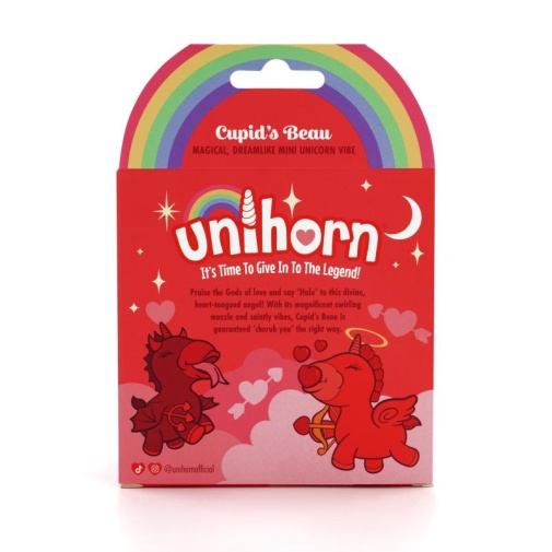 Unihorn - Cupid's Beau Clitoral Vibe - Red photo