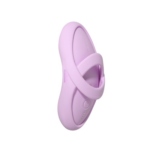SVAKOM - Echo 2 APP控制柔軟指尖震動器 - 粉紫色 照片