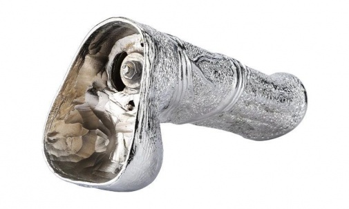 MT - Metal G-Spot Dildo - Silver photo