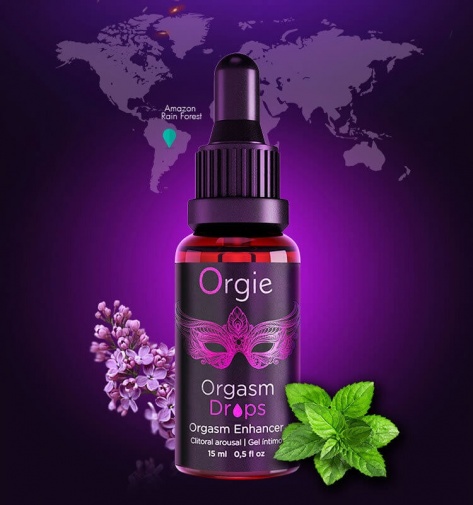 Orgie - Orgasm Drops 女士敏感增強滴劑 溫感  - 15ml 照片