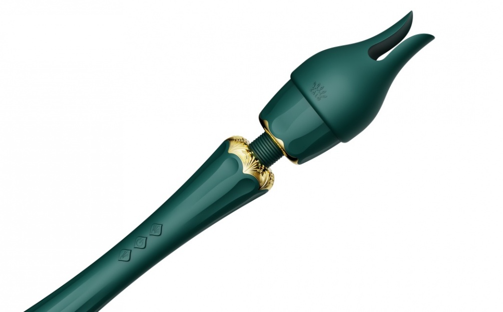 ZALO’s bestselling Legend collection has a new addition — KY... Zalo - Kyro Wand Massager - Turquoise Green photo-8