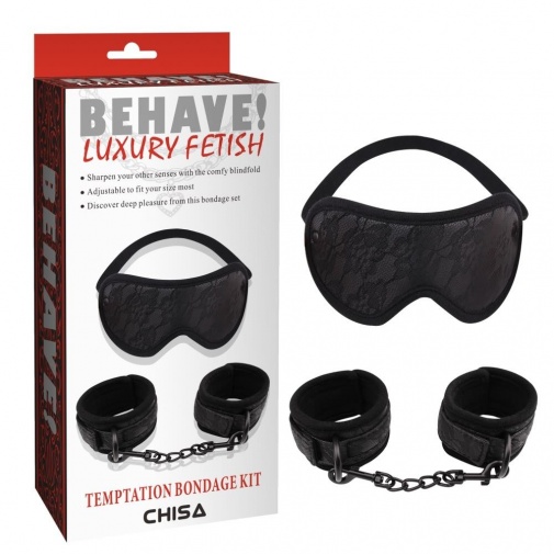 Chisa - Temptation Bondage Kit - Black photo