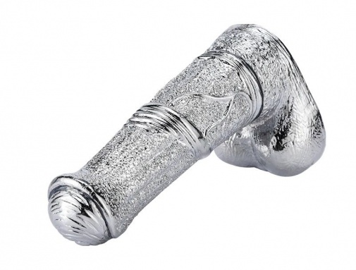 MT - Metal G-Spot Dildo - Silver photo