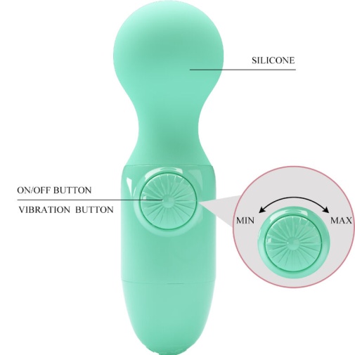 Pretty Love - Little Cute Mini Massager - Green photo